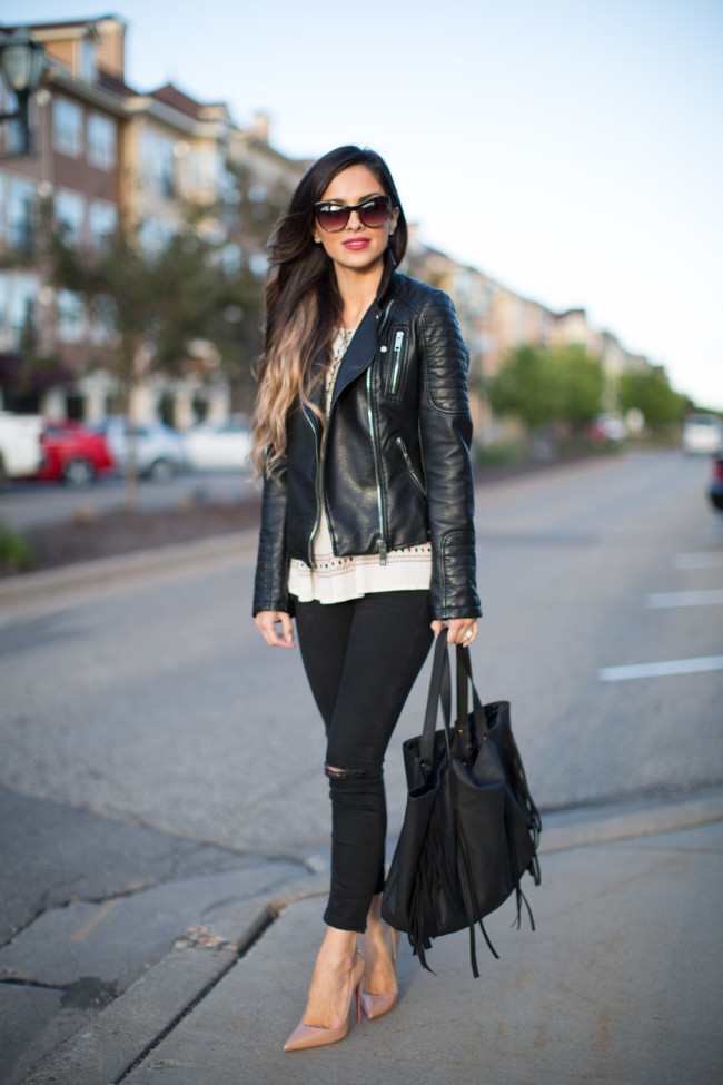 Leather Jacket For Fall