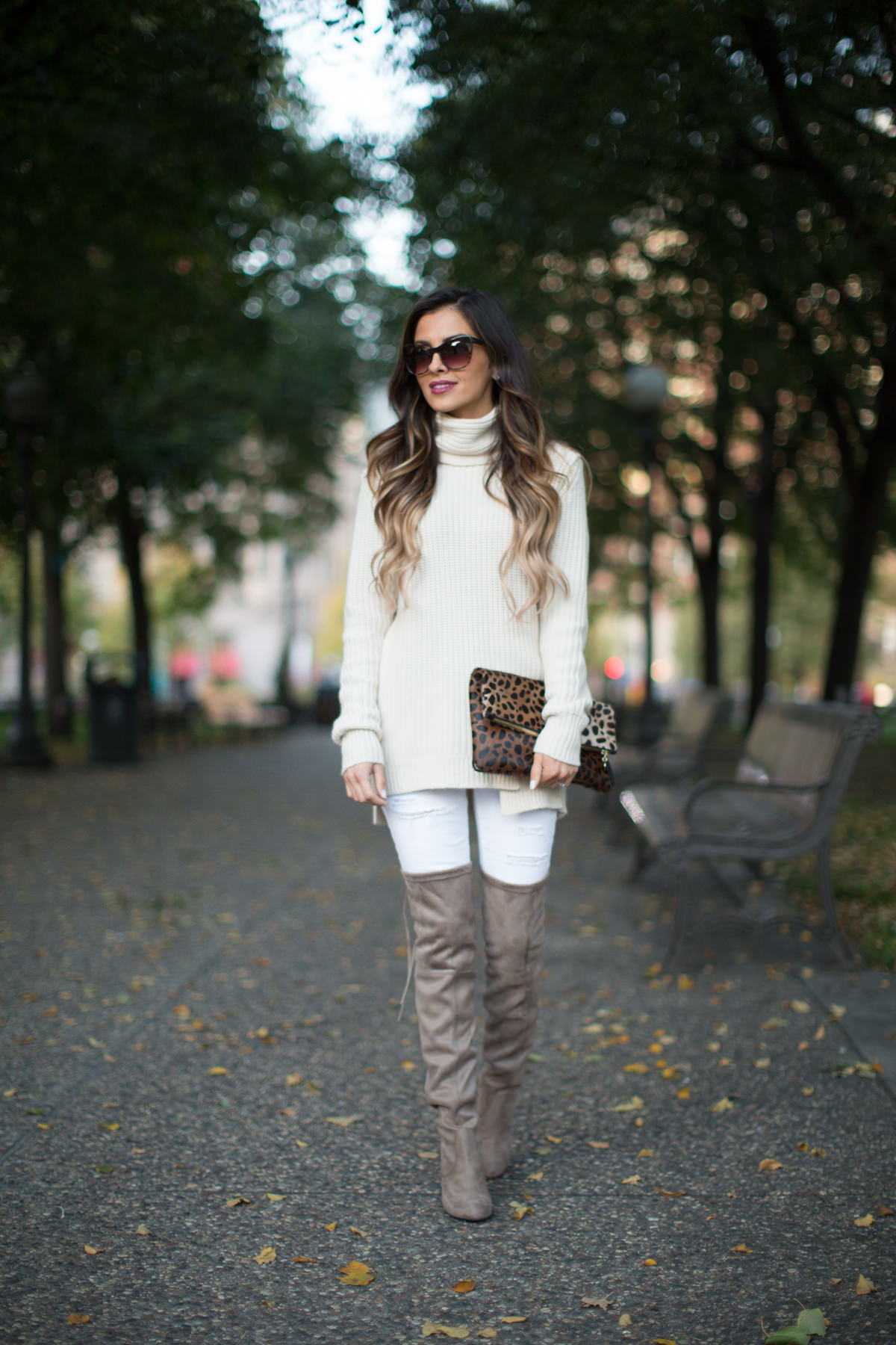 steve madden taupe over the knee boots