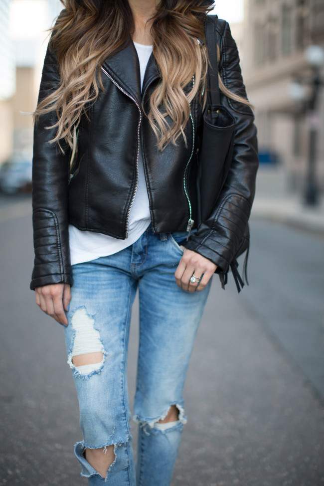 Leather Jacket Zara