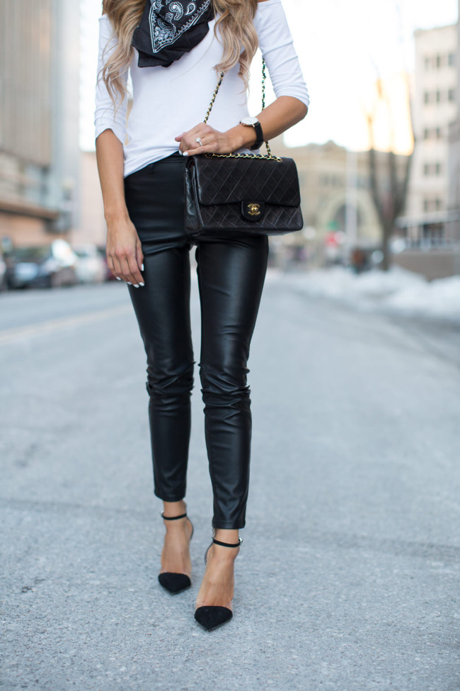 affordable leather pants 