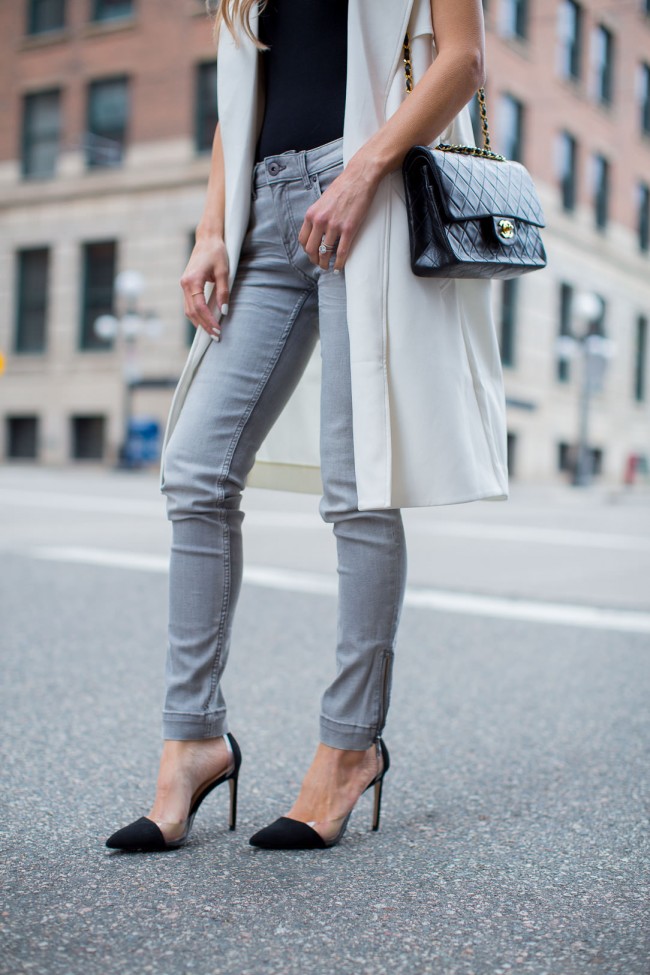 ankle zip jeans spring