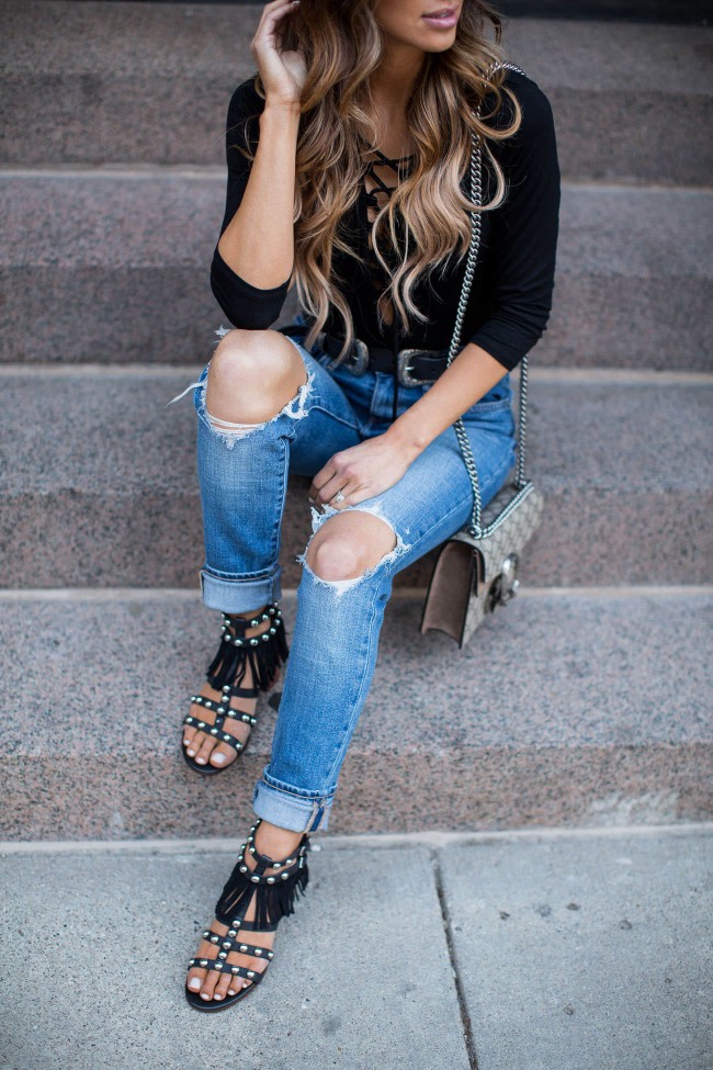 Mia Mia Mine fringe heels