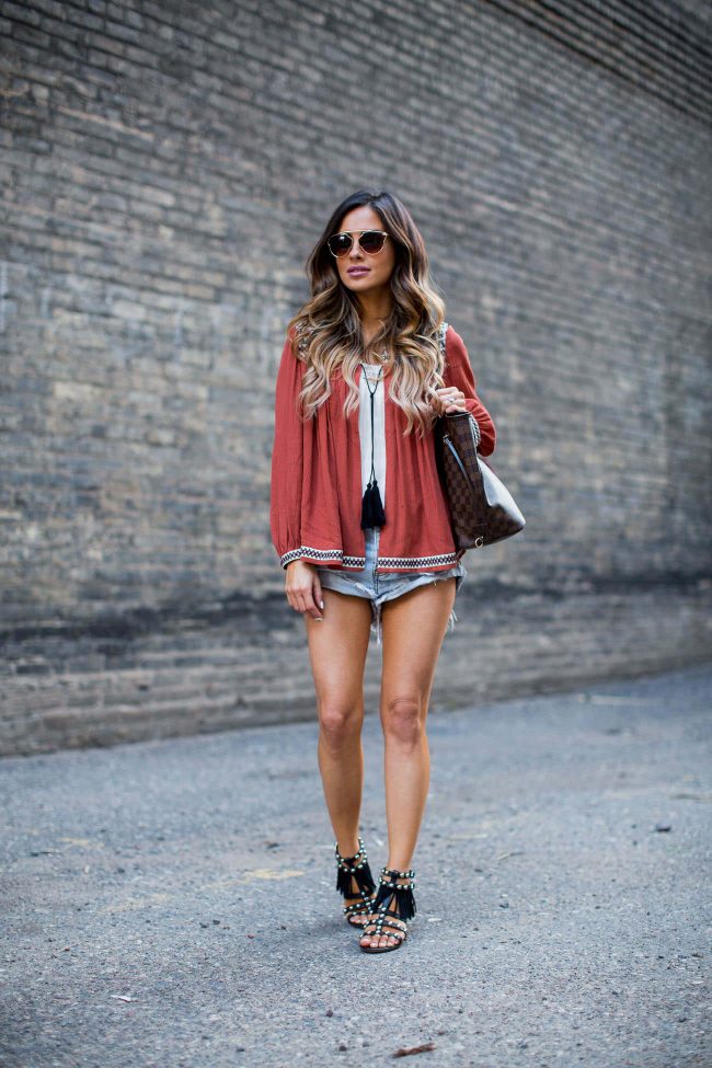 minnesota fashion blogger mia mia mine in a summer look from h&M