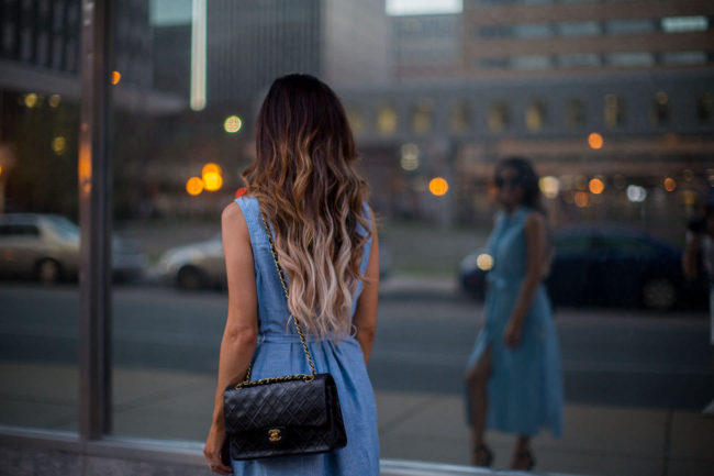fashion blogger mia mia mine in bellami hair extensions
