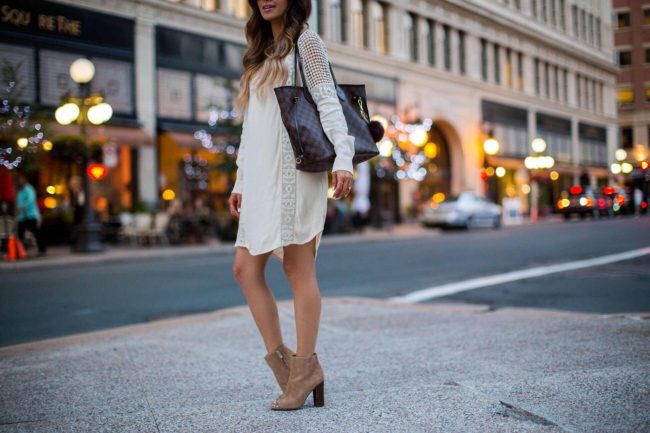 fashion blogger mia mia mine wearing sam edelman booties