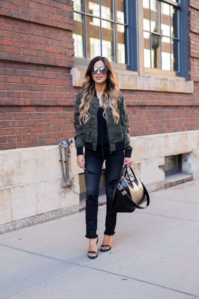 fashion blogger mia mia mine wearing a free people lace top from nordstrom in minneapolis mn