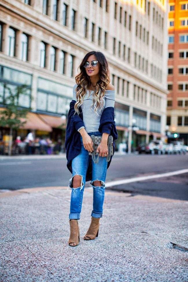 mn fashion blogger mia mia mine wearing a casual fall outfit from macys