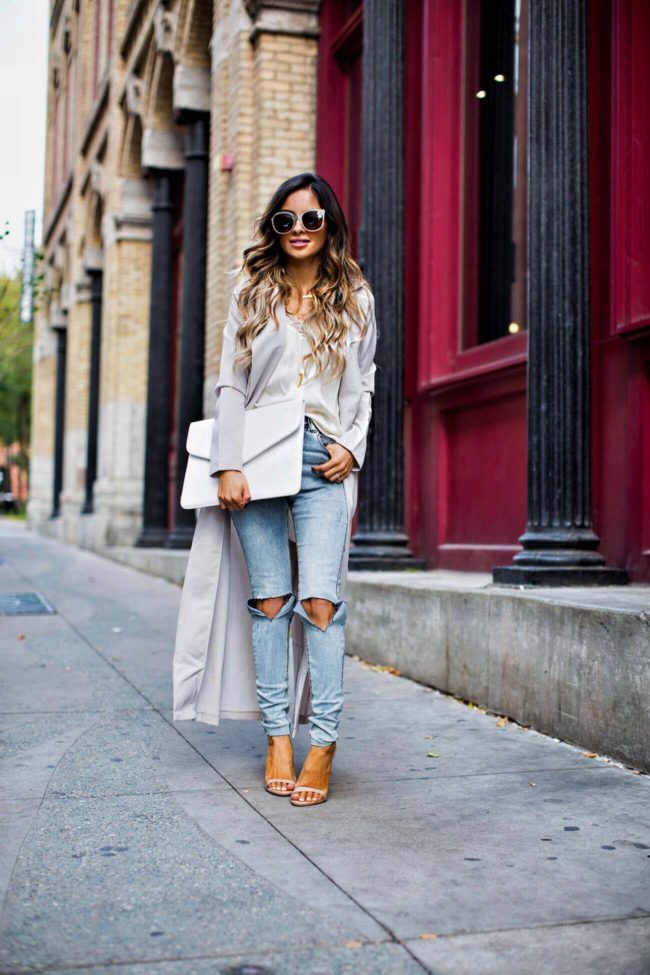 minnesota blogger mia mia mine in a duster jacket from missguided