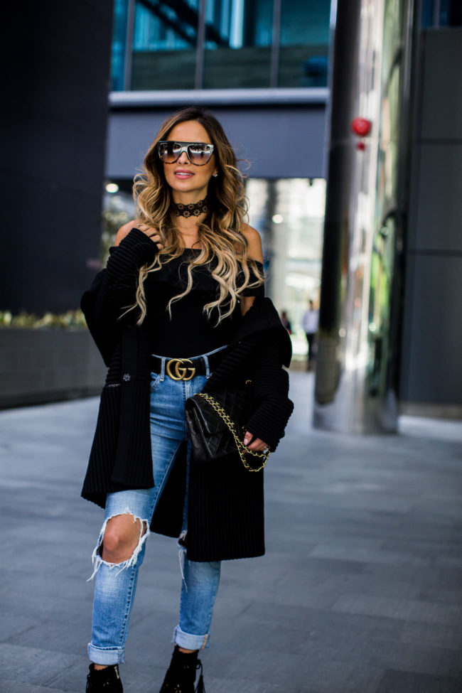 MN fashion blogger wearing celine sunglasses from amazon and levi’s jeans in perth Australia