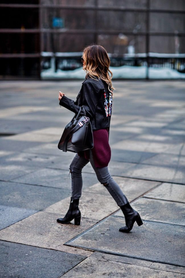 fashion blogger mia mia mine wearing a givenchy antigona bag 