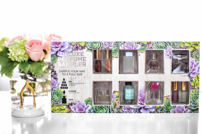 beauty blogger review sephora deluxe perfume sampler