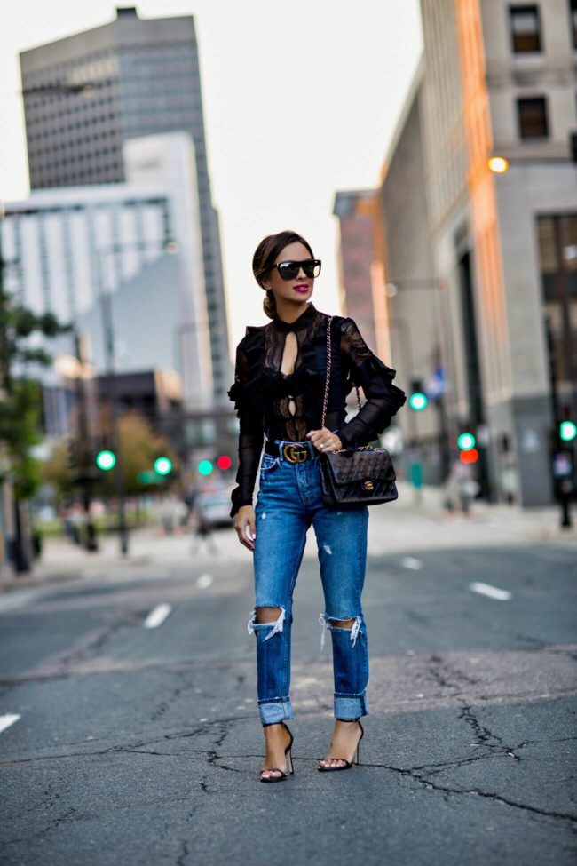 fashion blogger style on Maria Vizuete of Mia Mia Mine blog