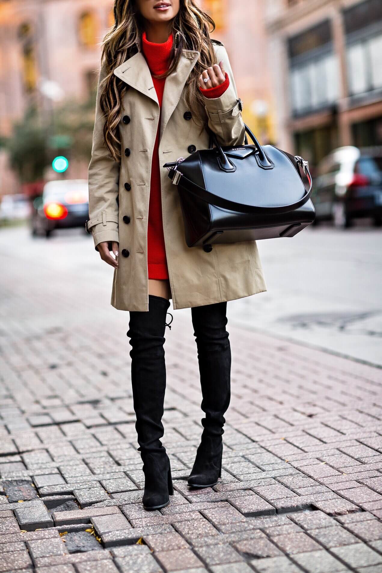 fashion blogger mia mia mine wearing over-the-knee boots from nordstrom