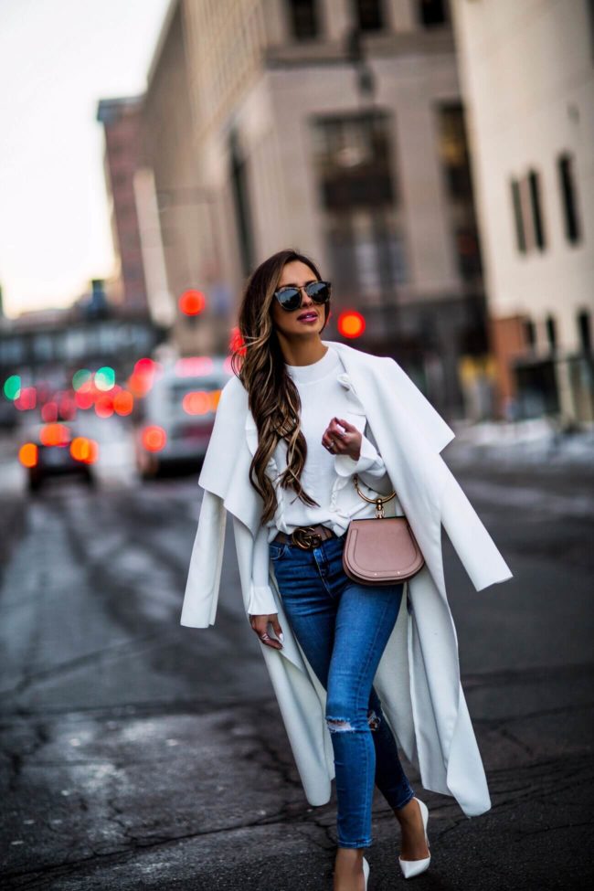 mia mia mine wearing a chloe nile bag 