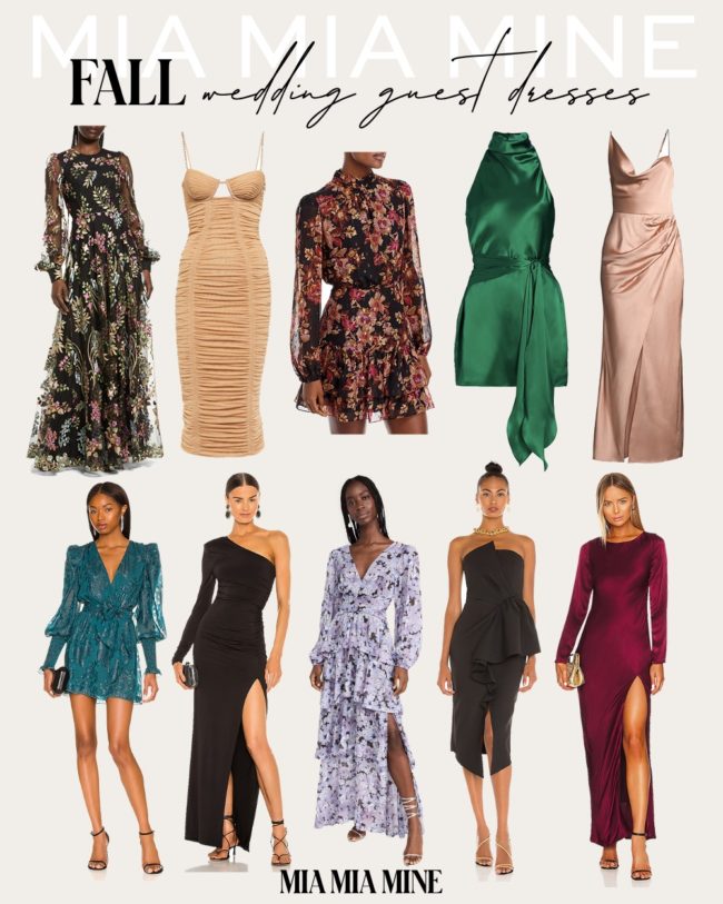 fall wedding guest dresses