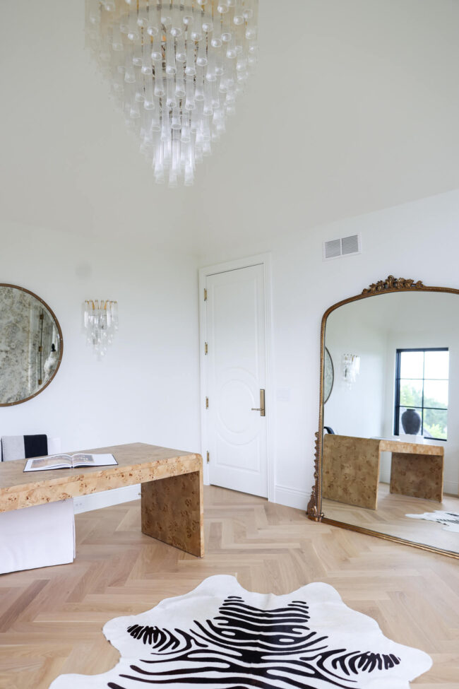 fashion blogger french-inspired home office