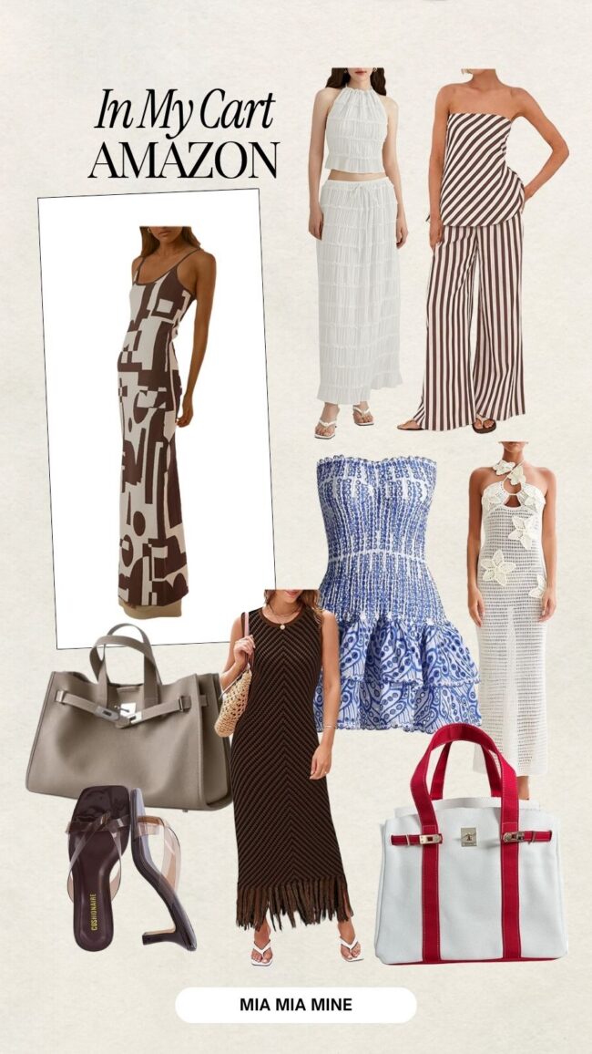 amazon summer dresses and bags