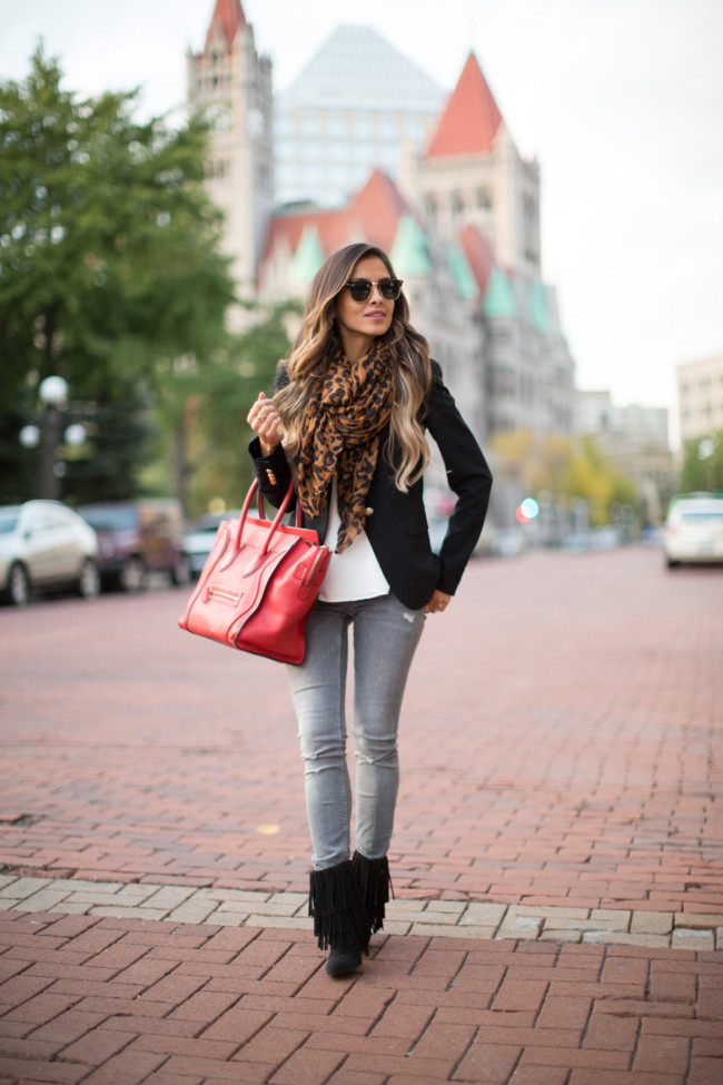 leopard scarf