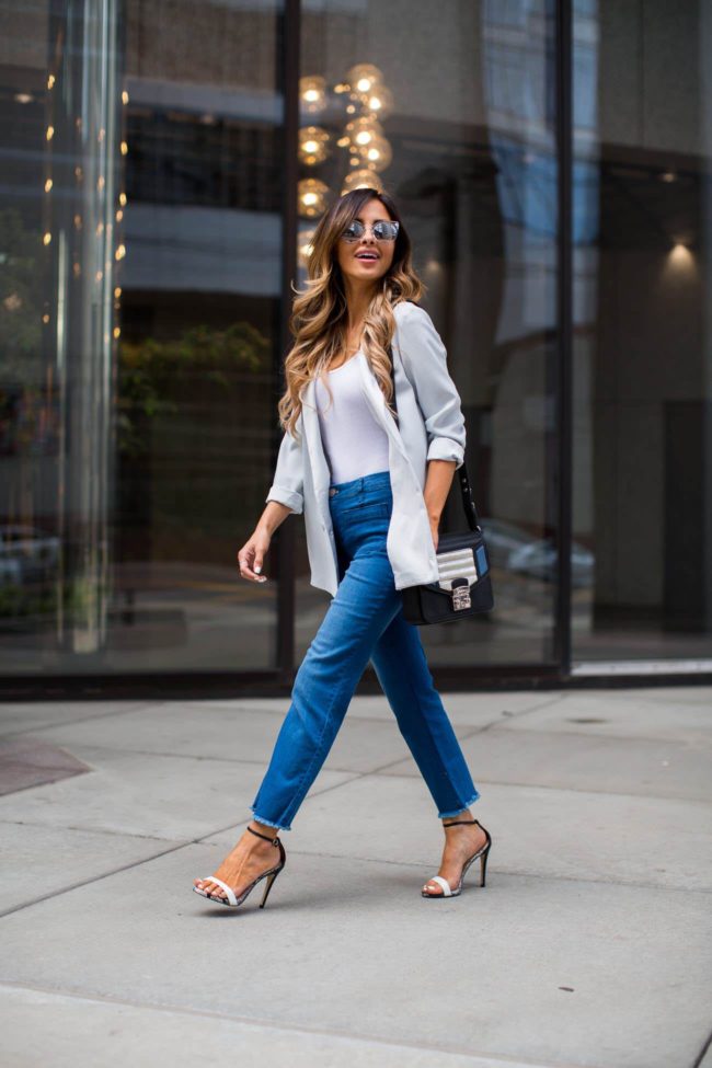 mia mia mine wearing sanctuary frayed jeans