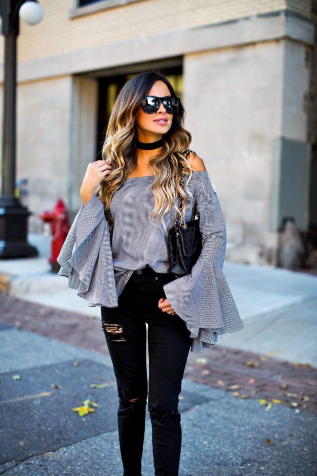 Trending: Off-The-Shoulder x Bell Sleeves. - Mia Mia Mine