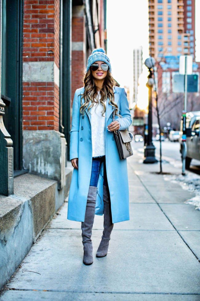 fashion blogger mia mia mine wearing stuart weitzman over-the-knee boots from nordstrom