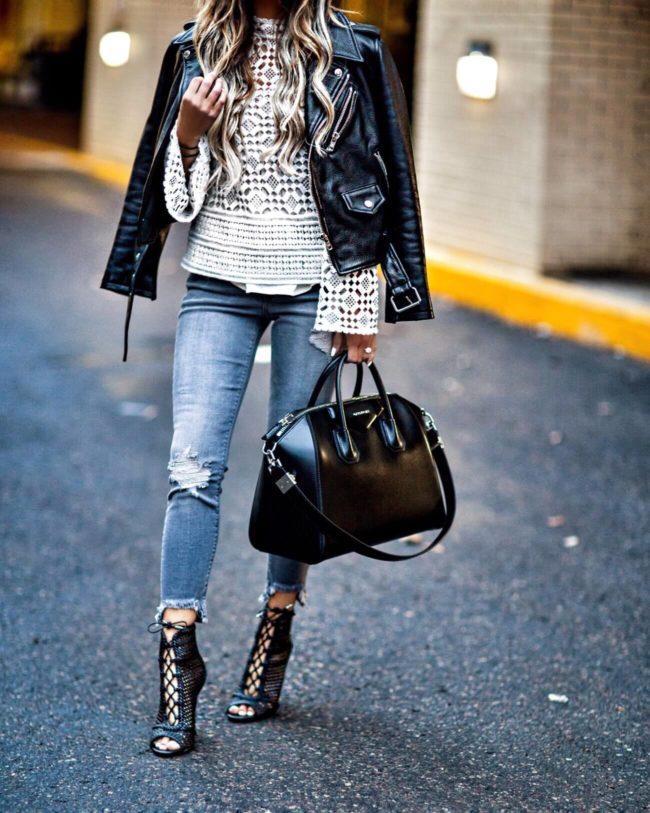 fashion blogger mia mia mine lace-up black booties