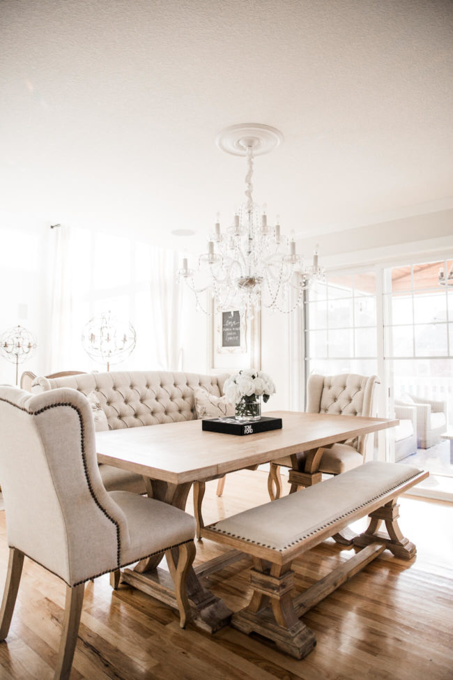 mia mia mine's dining room makeover with z gallerie