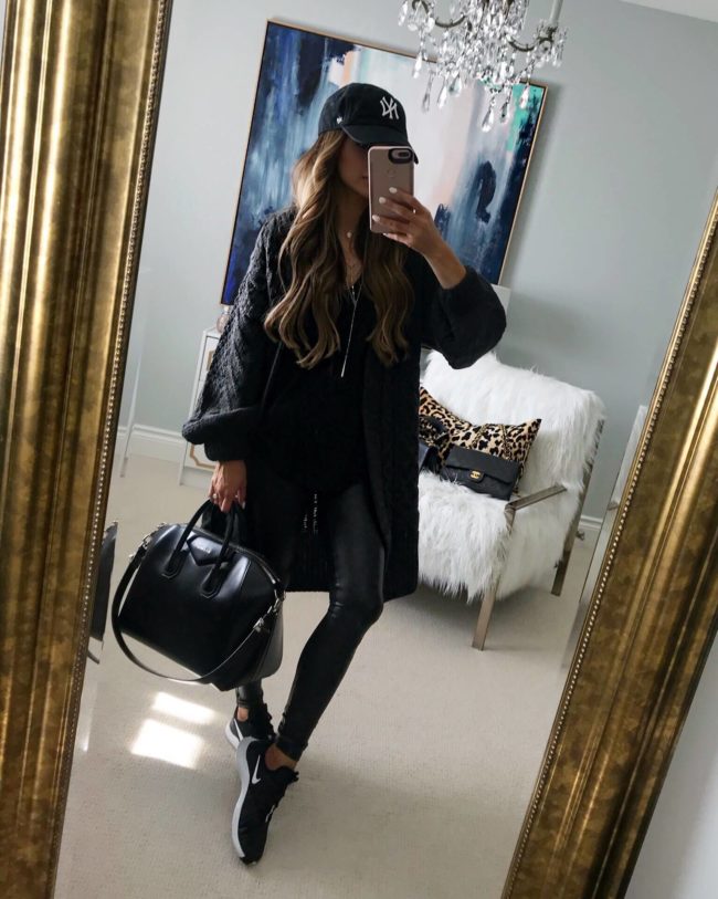 mia mia mine wearing nike sneakers from the nordstrom anniversary sale 2018