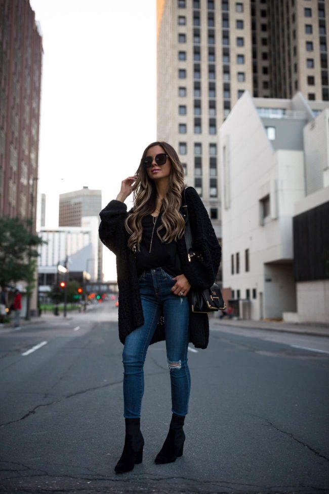 fashion blogger mia mia mine wearing AG jeans from the nordstrom anniversary sale 2018