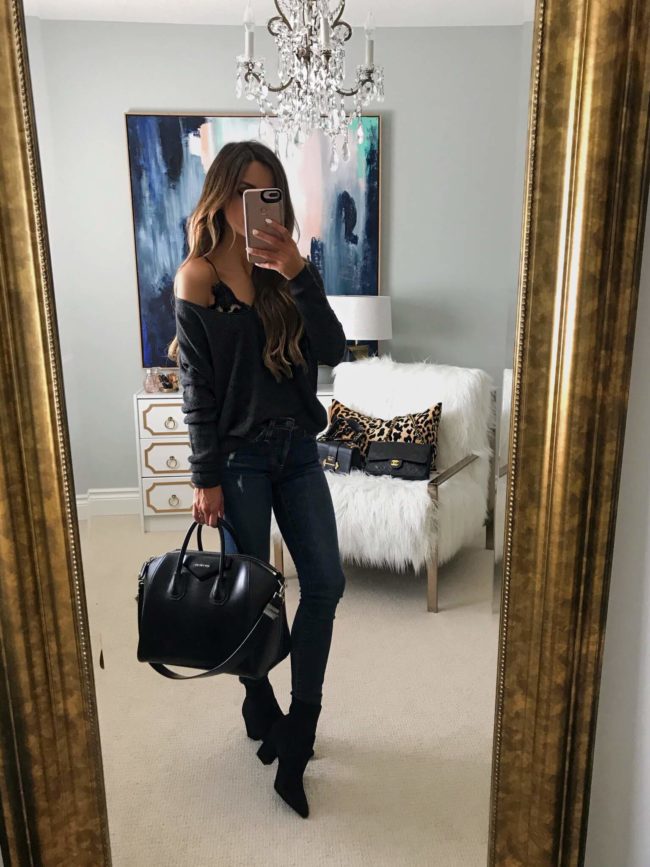 fashion blogger mia mia mine wearing ag denim from the nordstrom anniversary sale 2018