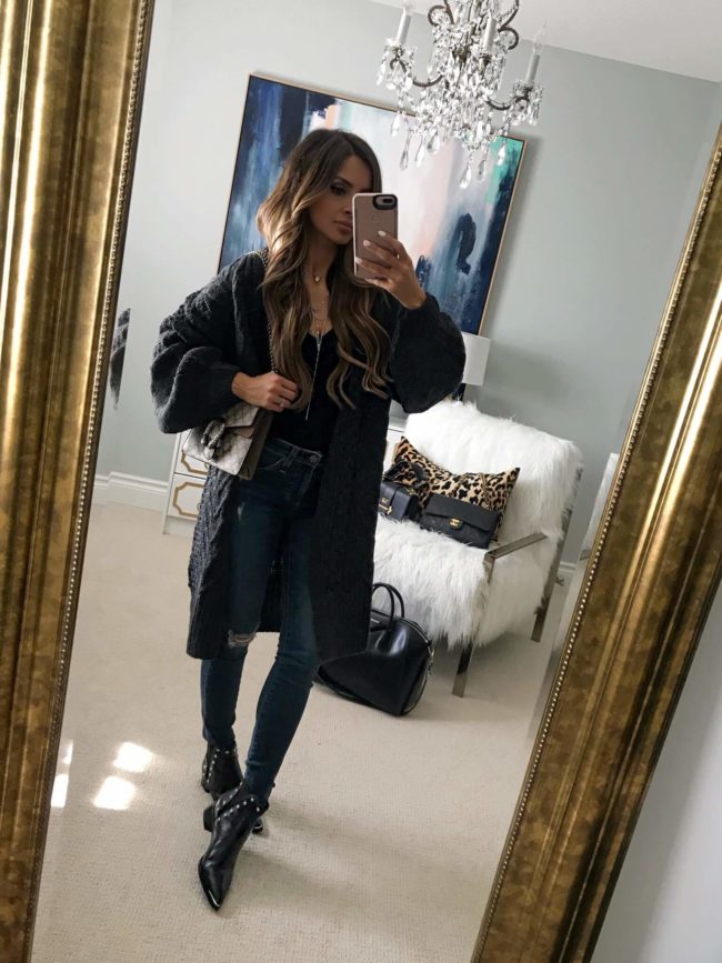 fashion blogger mia mia mine wearing marc fisher booties from the nordstrom anniversary sale 2018