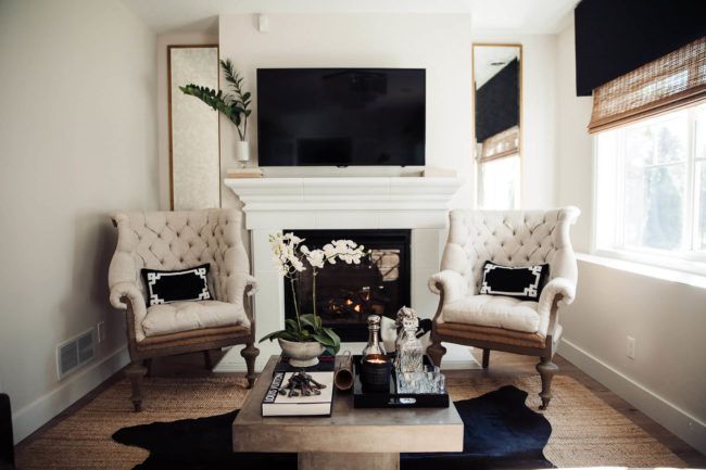 home blogger mia mia mine's black and white living room decor decor