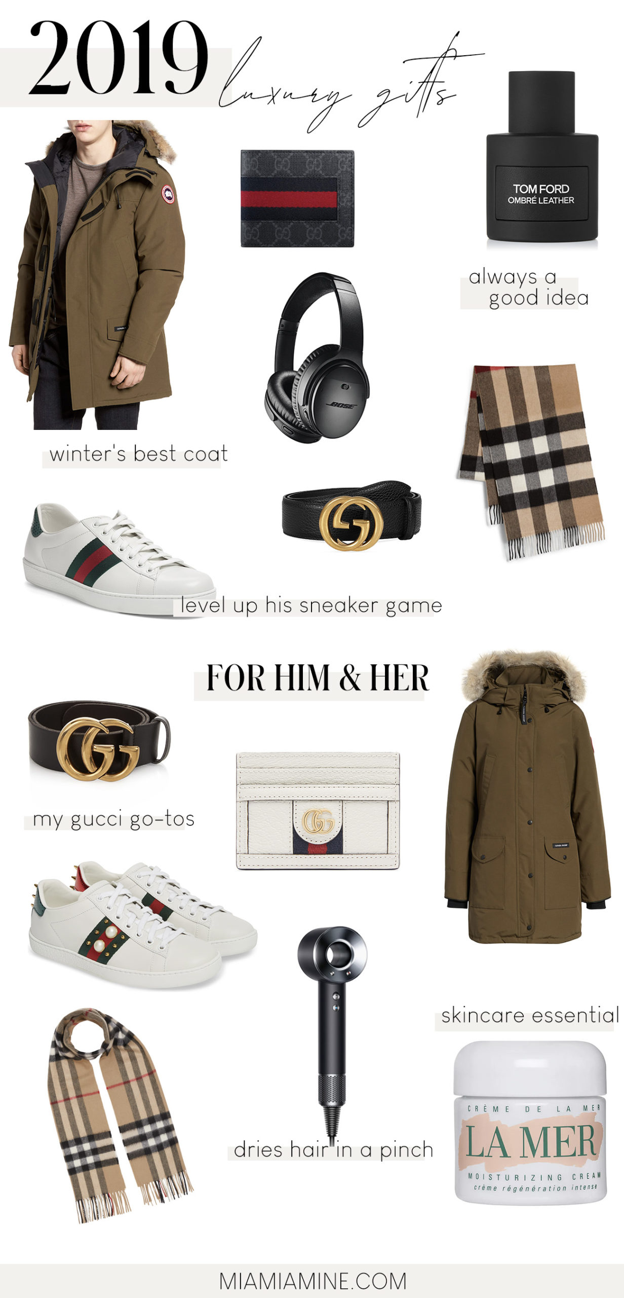 fashion blogger mia mia mine shares her luxury gift guide for him and her 2019