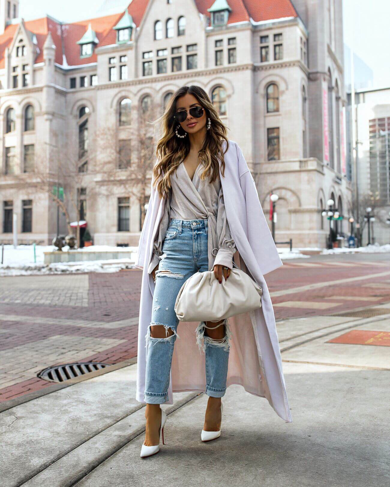 fashion blogger winter outfit revolve