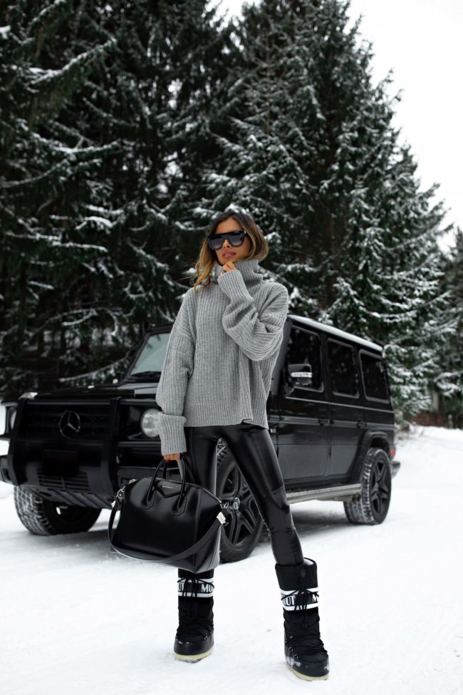 Cute black snow boots shop