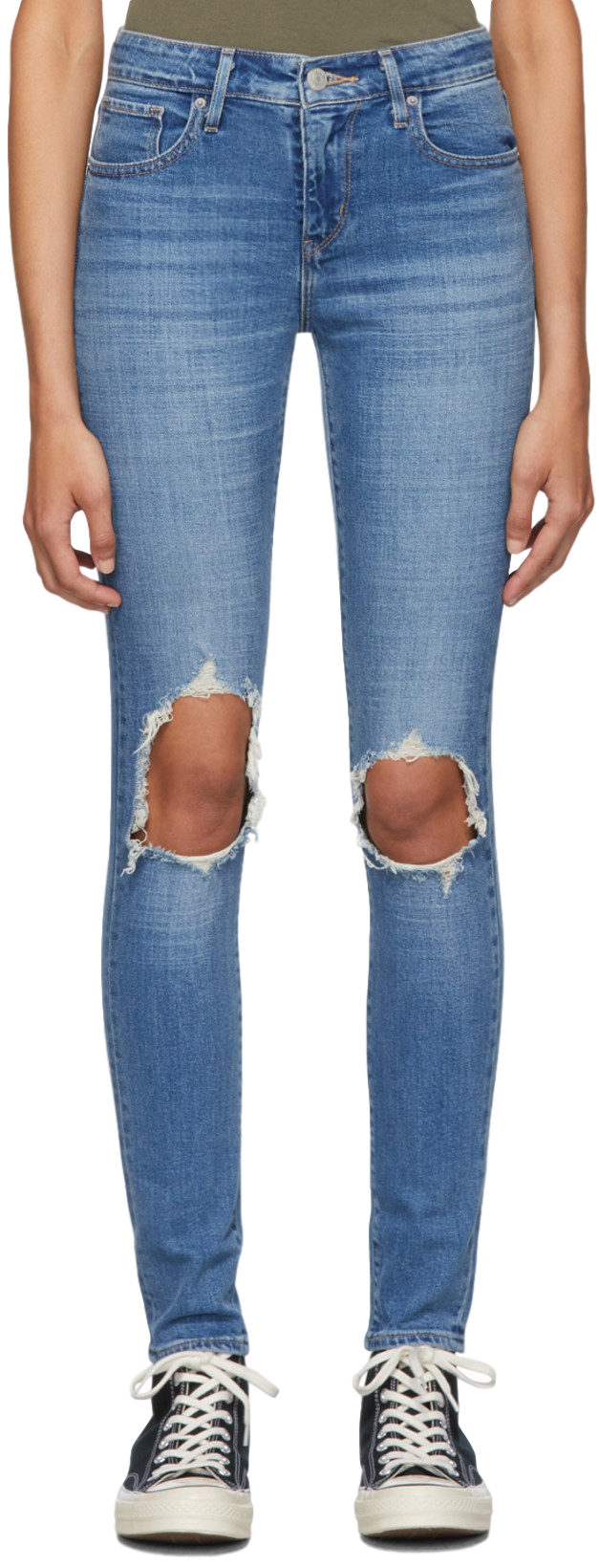 levis high waisted jeans women's