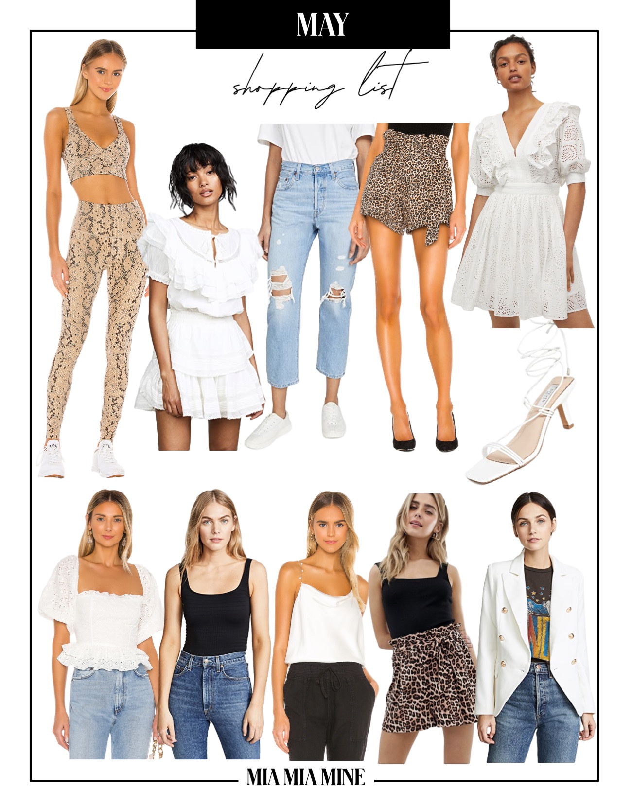 What To Buy In May - Mia Mia Mine