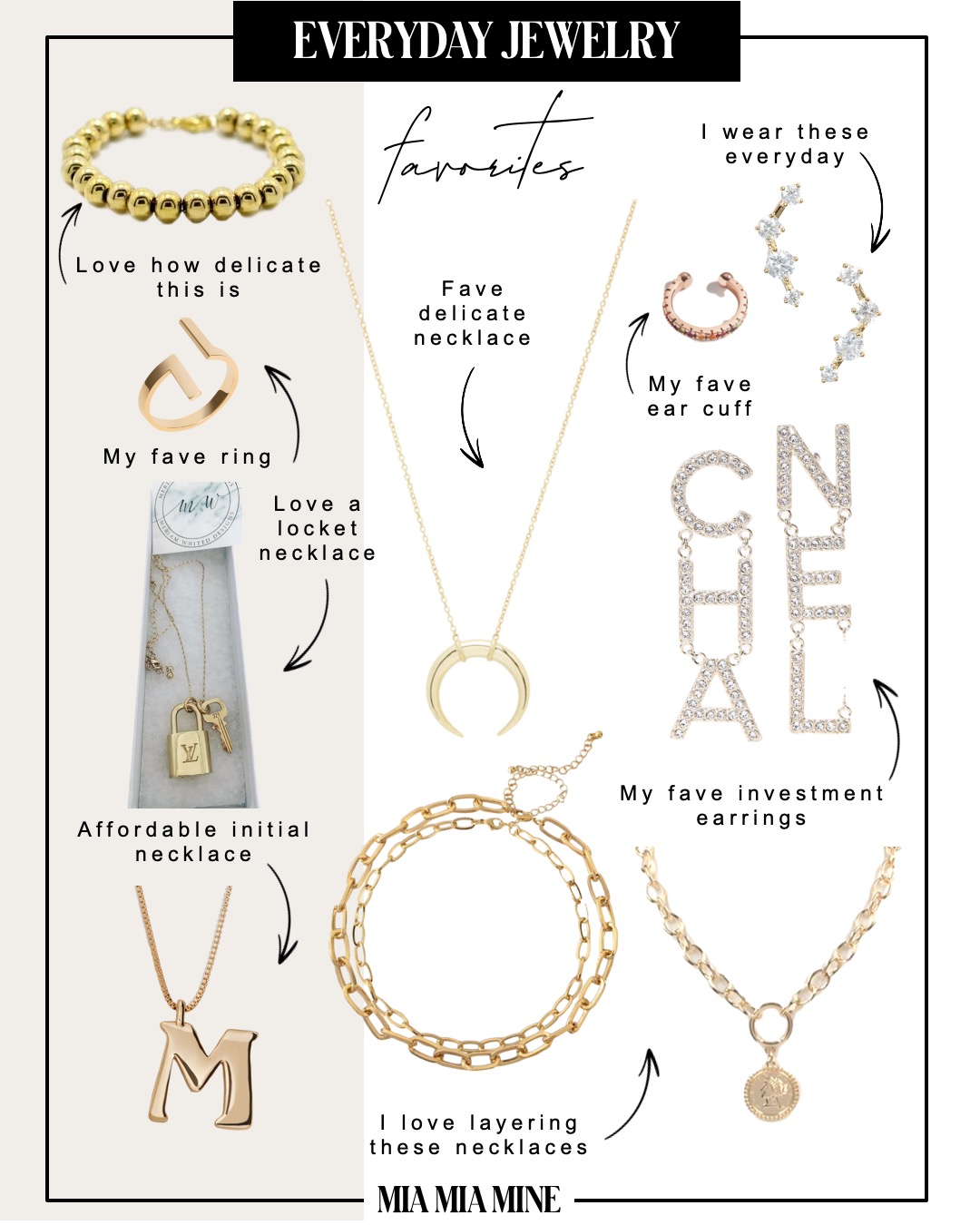 fashion blogger everyday jewelry picks