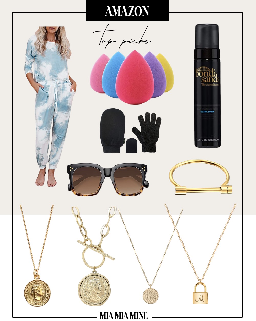 amazon jewelry and beauty picks by fashion blogger mia mia mine