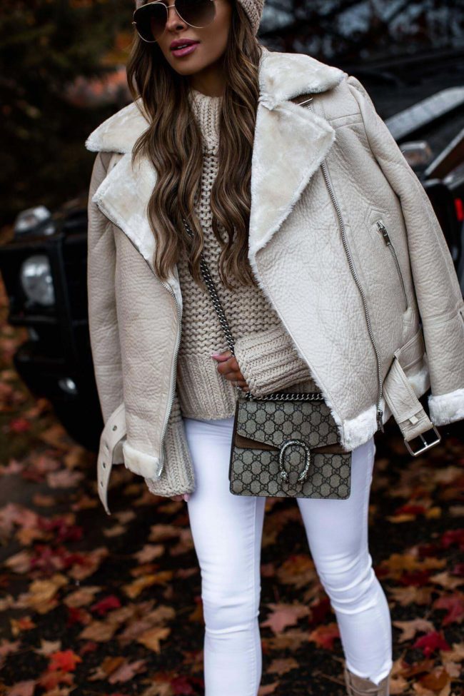 fashion blogger mia mia mine wearing a free people chunky knit sweater from nordstrom