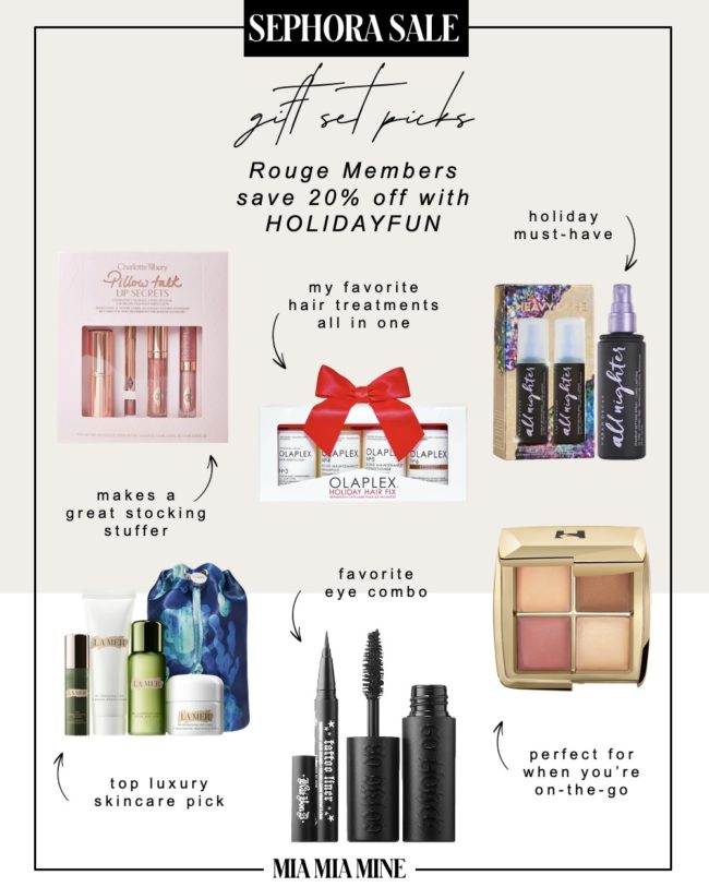 fashion blogger mia mia mine sephora holiday gift sets 2020