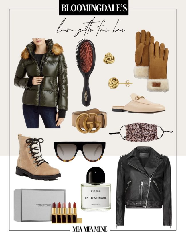 bloomingdales luxe gift guide for her by mia mia mine