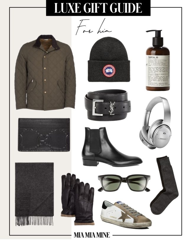 luxury gift guide for him by mia mia mine for 2020