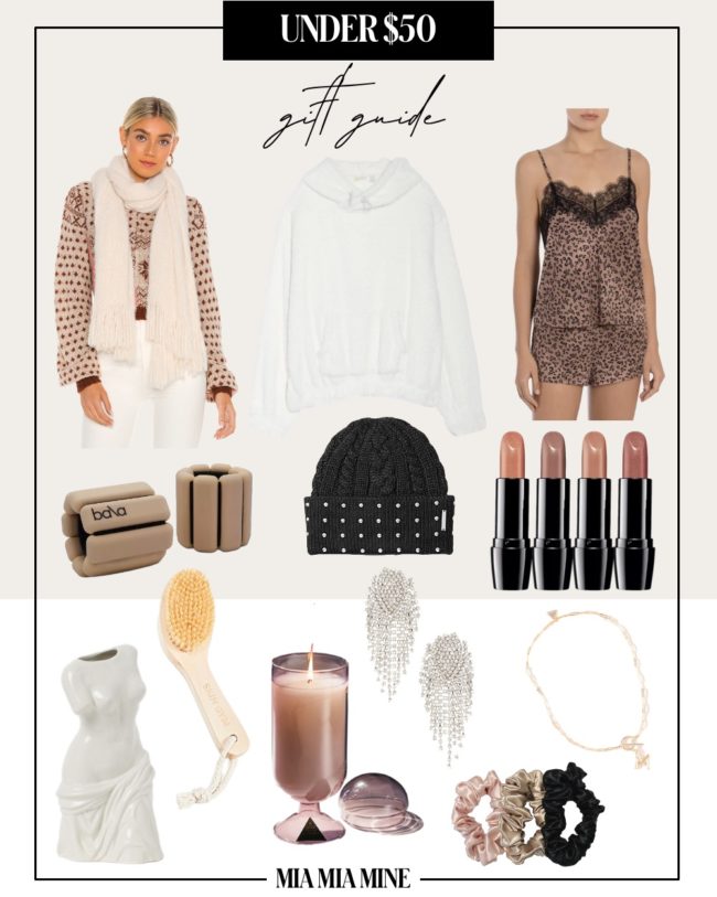 under $50 holiday gift guide for 2020 by mia mia mine