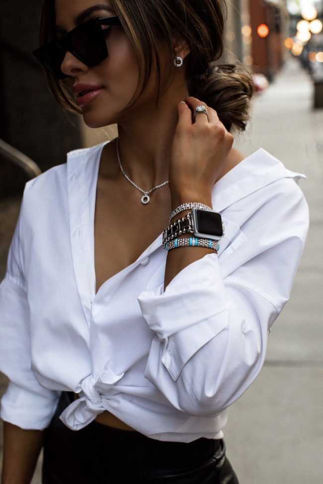 mia mia mine wearing lagos jewelry from nordstrom for spring 2021