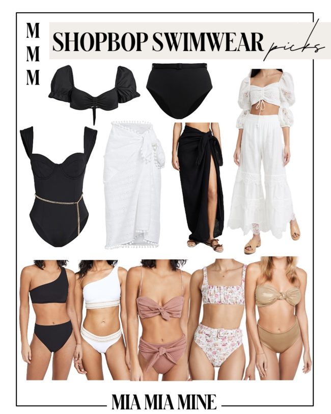 swimwear sale picks from the shopbop style event
