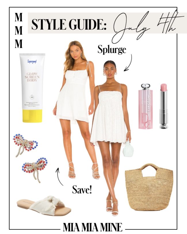 white dresses for 4th of july by mia mia mine