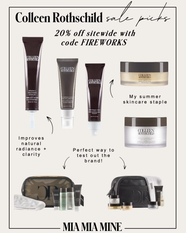 mia mia mine summer skincare sale picks