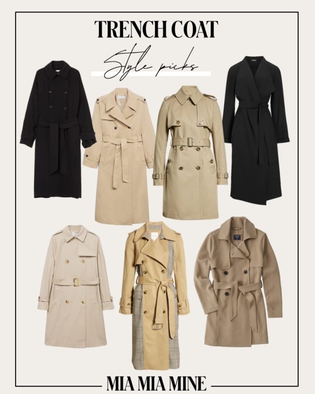 trench coats for fall 2021 by mia mia mine