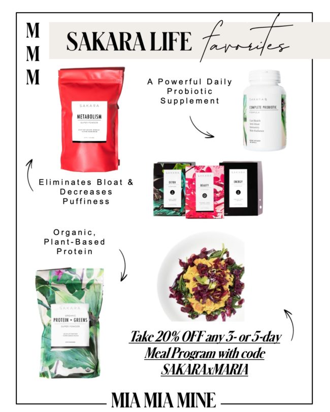 sakara life supplements and meal program